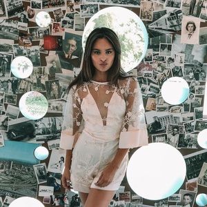 Embroidered yellow romper